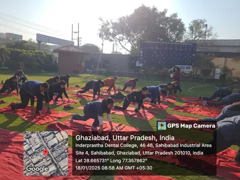Yoga programme for students and staff, photo 1