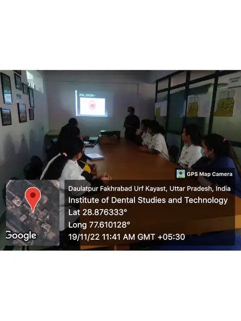 Periodontology exchange with IDST, Modinagar, photo 9