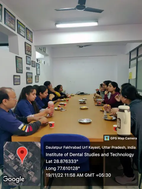 Periodontology exchange with IDST, Modinagar, photo 11