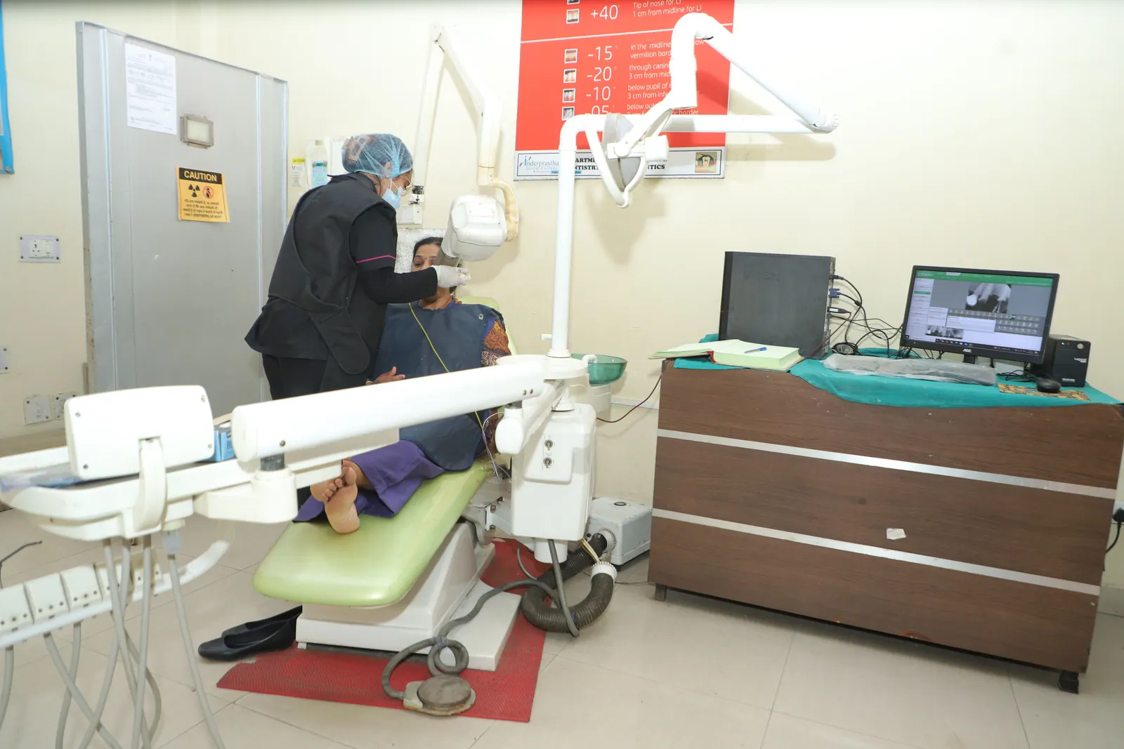 Digital radiography (RVG) room, Postgraduate section (MDS), Department of Conservative Dentistry & Endodontics, Inderprastha Dental College