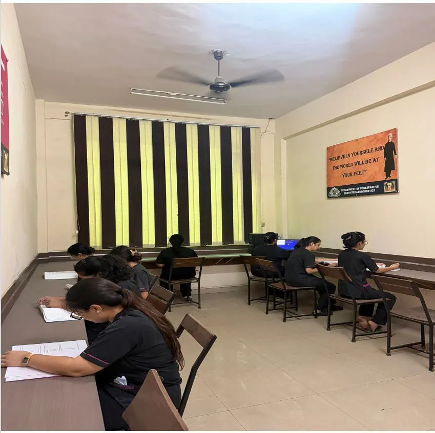 Departmental library, Postgraduate section (MDS), Department of Conservative Dentistry & Endodontics, Inderprastha Dental College
