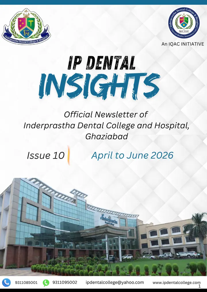 Cover of IP Dental Insights, issue 10, April – June 2026