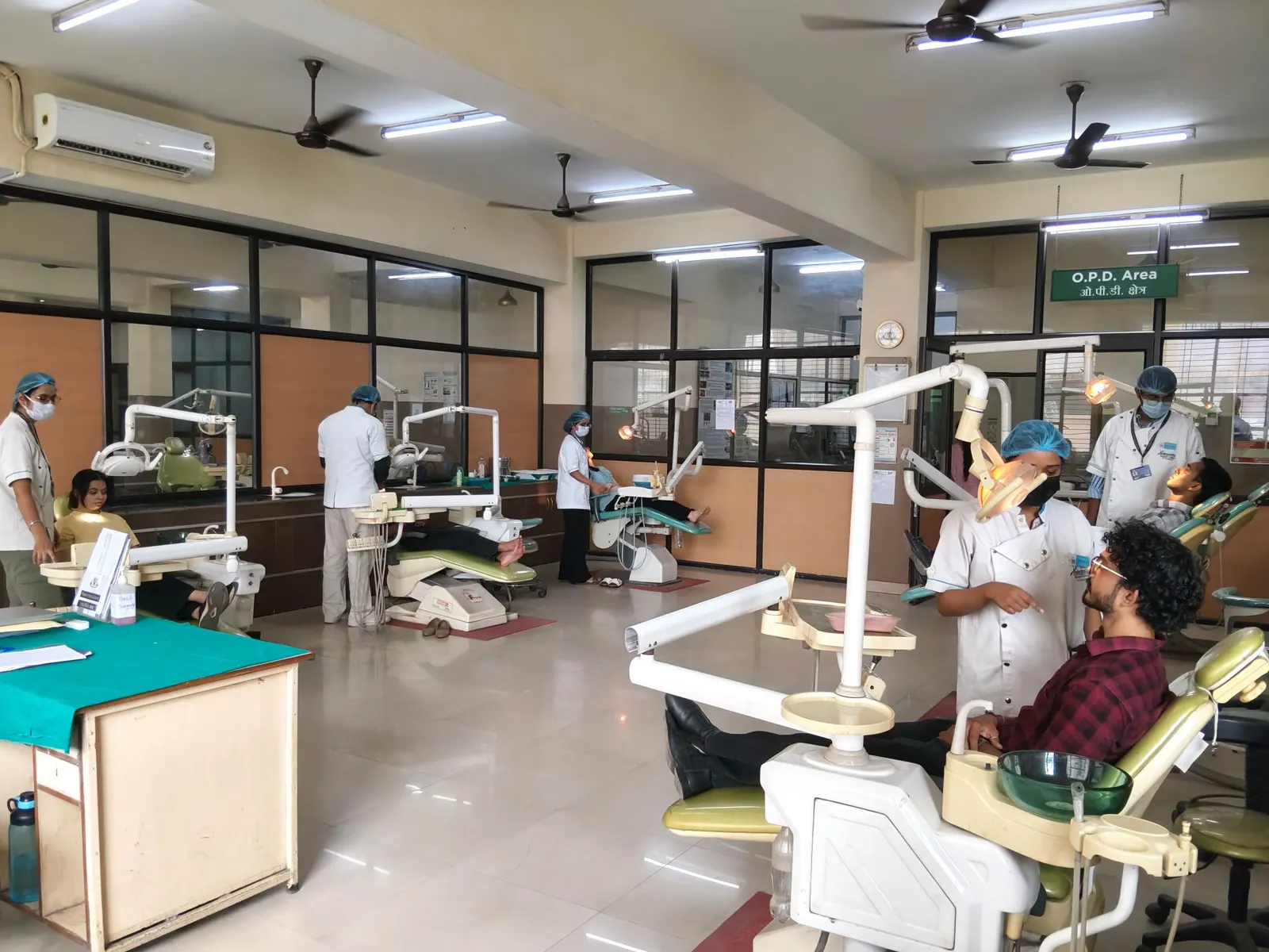 Clinical area, Department of Oral & Maxillofacial Surgery, Inderprastha Dental College