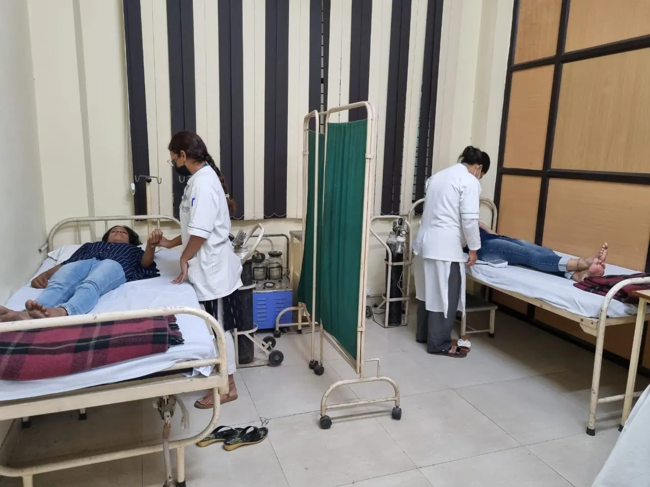 Recovery room, Department of Oral & Maxillofacial Surgery, Inderprastha Dental College
