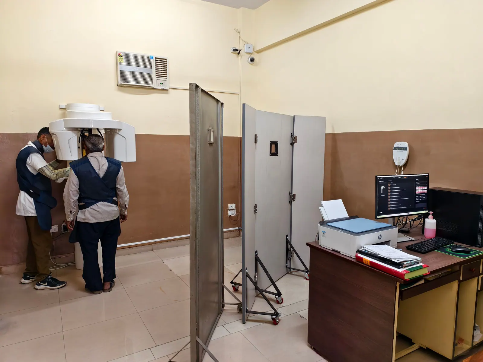 CBCT room, Department of Oral Medicine & Radiology, Inderprastha Dental College