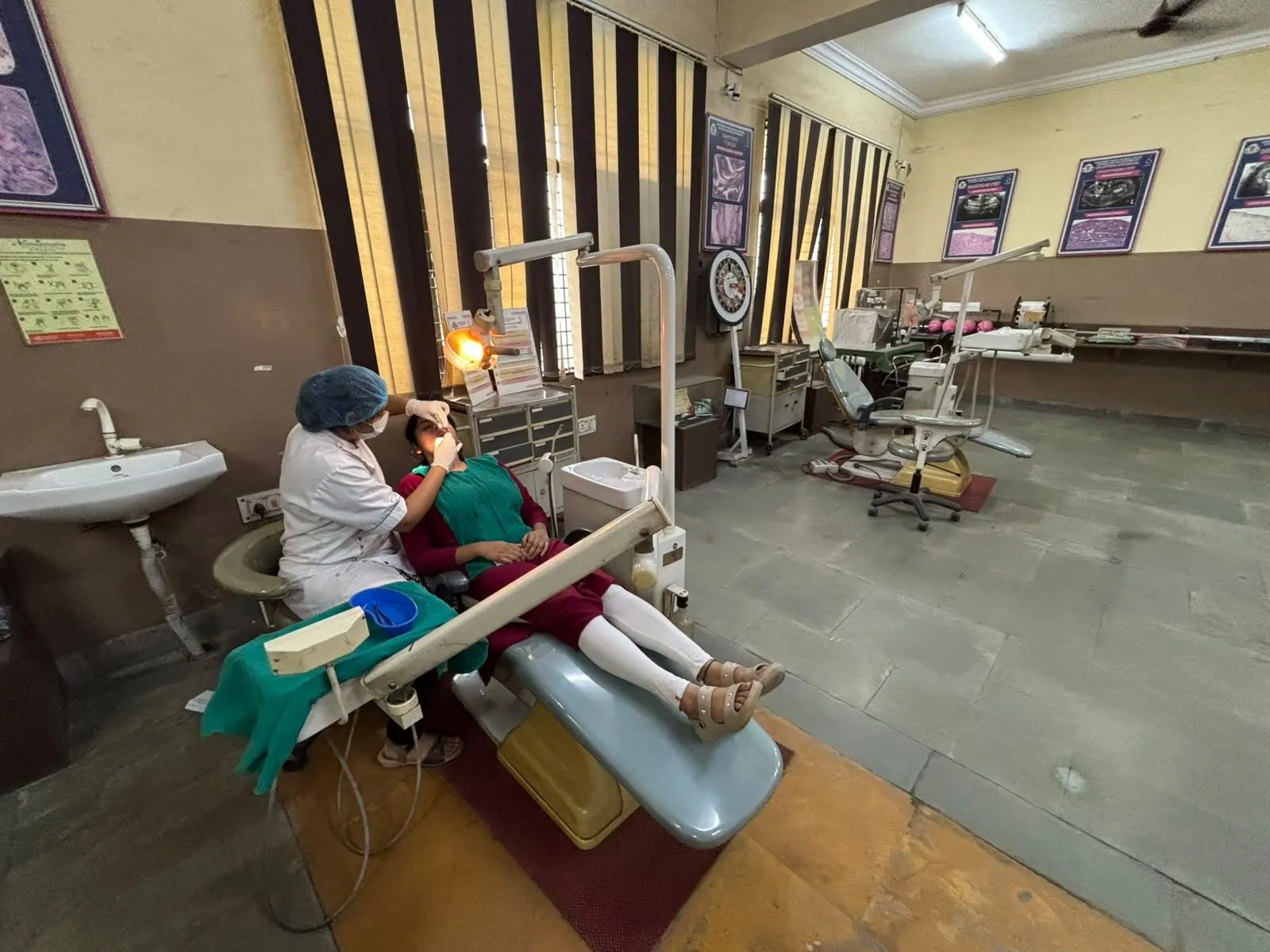 Clinical area, Department of Oral Pathology & Microbiology, Inderprastha Dental College