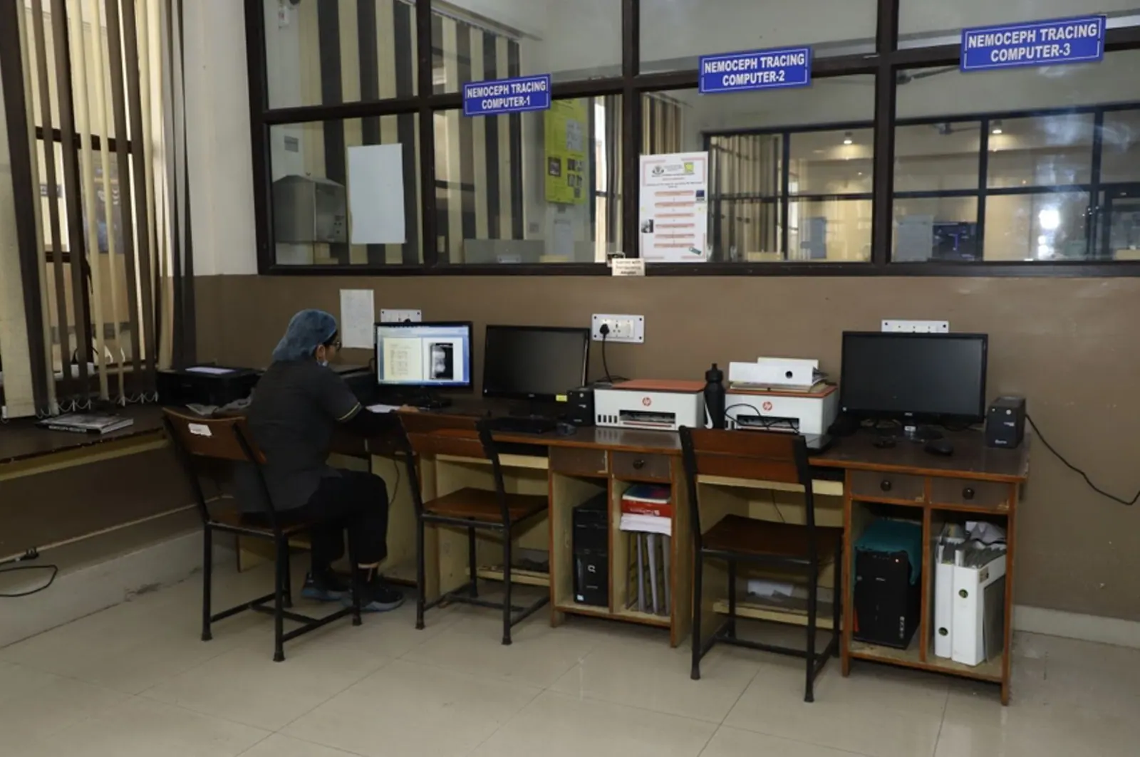 NemoCeph digital tracing room, Department of Orthodontics & Dentofacial Orthopaedics, Inderprastha Dental College