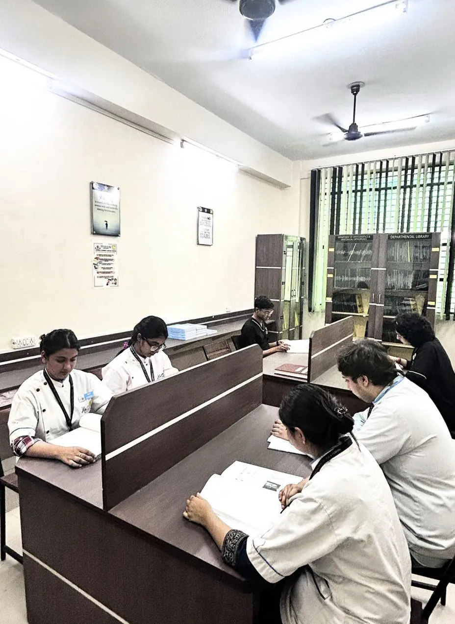 Departmental library, Department of Orthodontics & Dentofacial Orthopaedics, Inderprastha Dental College