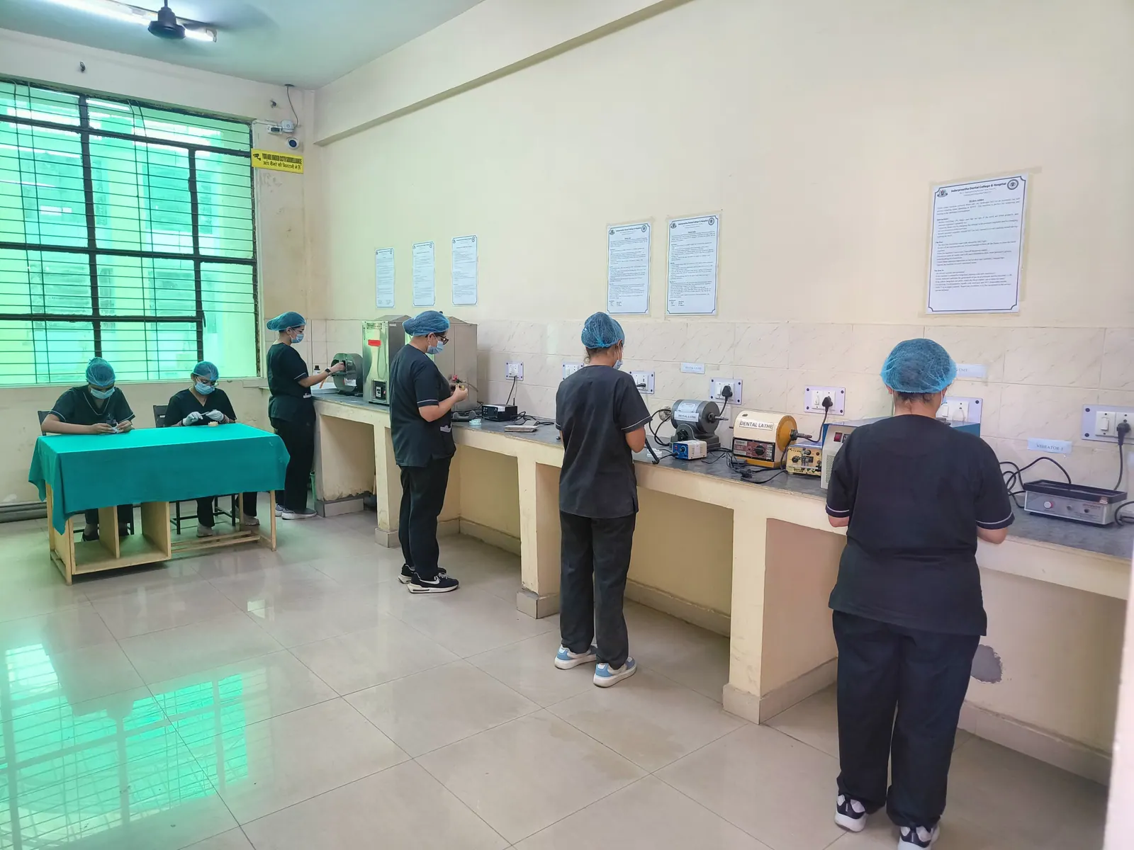 Pre-clinical laboratory, Postgraduate section (MDS), Department of Paedodontics & Preventive Dentistry, Inderprastha Dental College