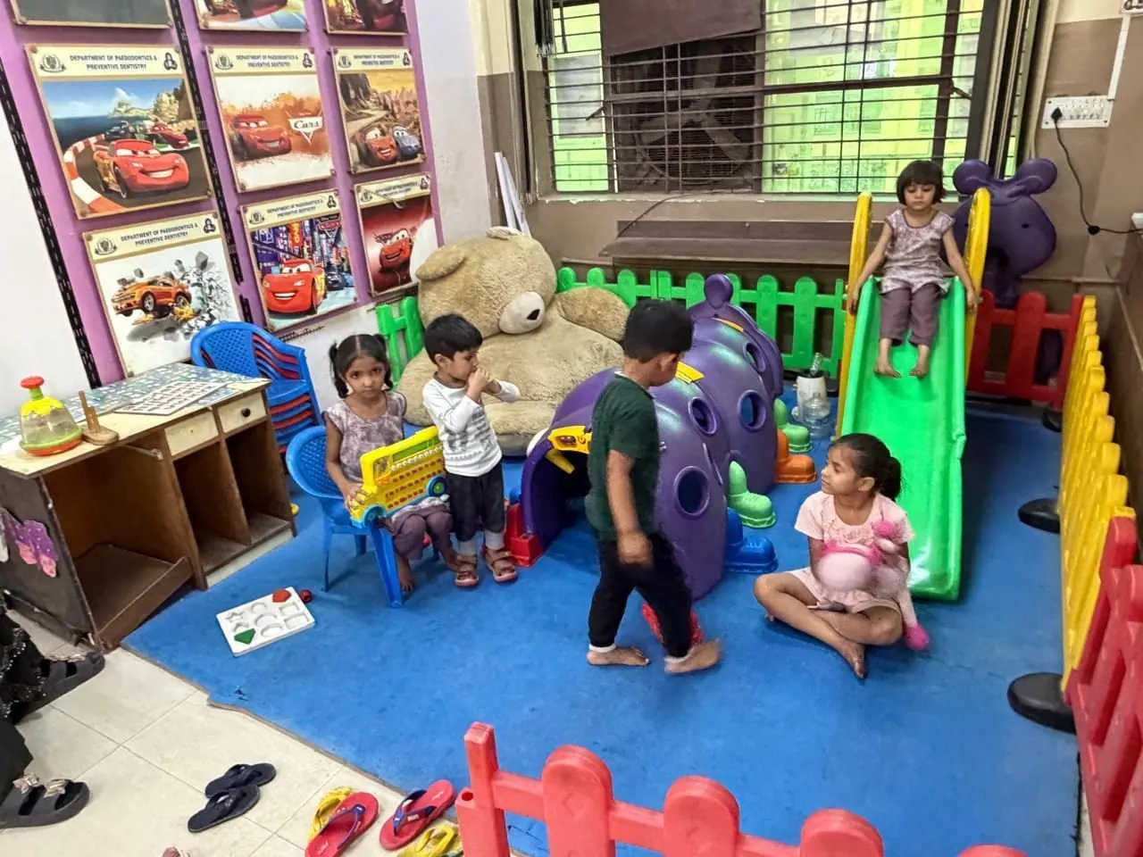 Children's play area, Postgraduate section (MDS), Department of Paedodontics & Preventive Dentistry, Inderprastha Dental College