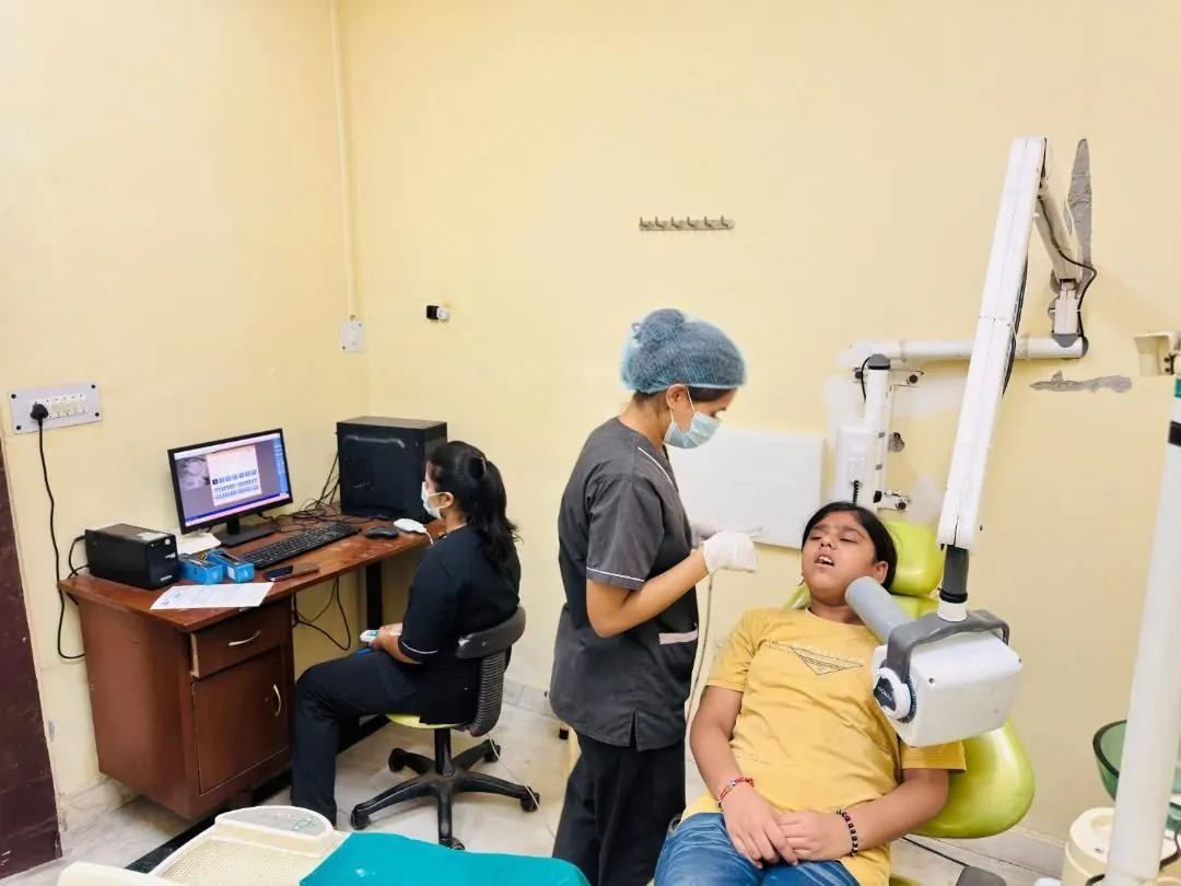 Digital radiography (RVG) room, Postgraduate section (MDS), Department of Paedodontics & Preventive Dentistry, Inderprastha Dental College