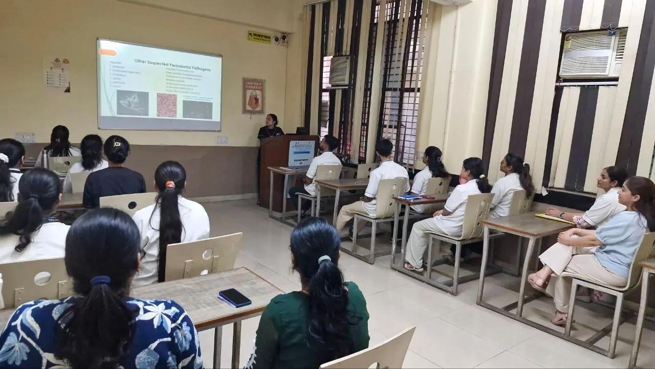 Seminar room, Department of Periodontology, Inderprastha Dental College