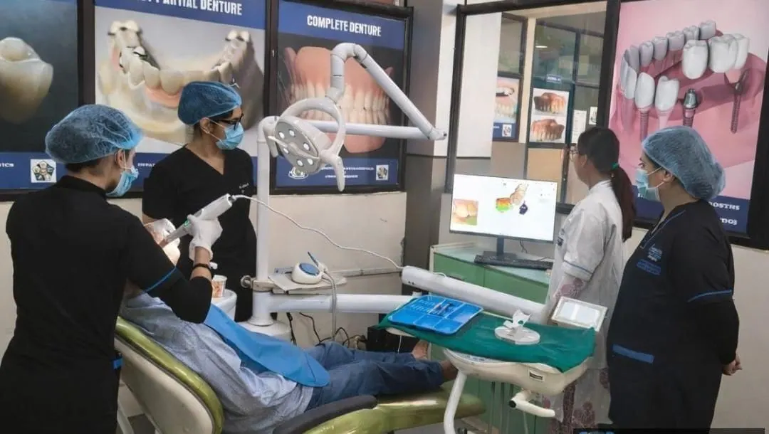 Digital 3D intraoral scanning, Postgraduate section (MDS), Department of Prosthodontics and Crown & Bridge, Inderprastha Dental College