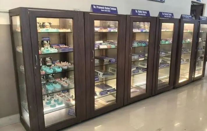 Postgraduate work display, Postgraduate section (MDS), Department of Prosthodontics and Crown & Bridge, Inderprastha Dental College